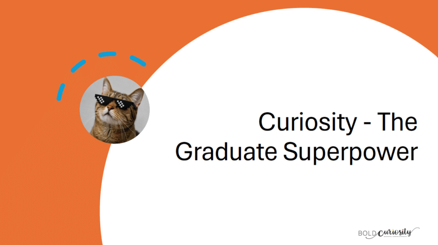 Curiosity the graduate superpower graduate attributes webinar presentation cover